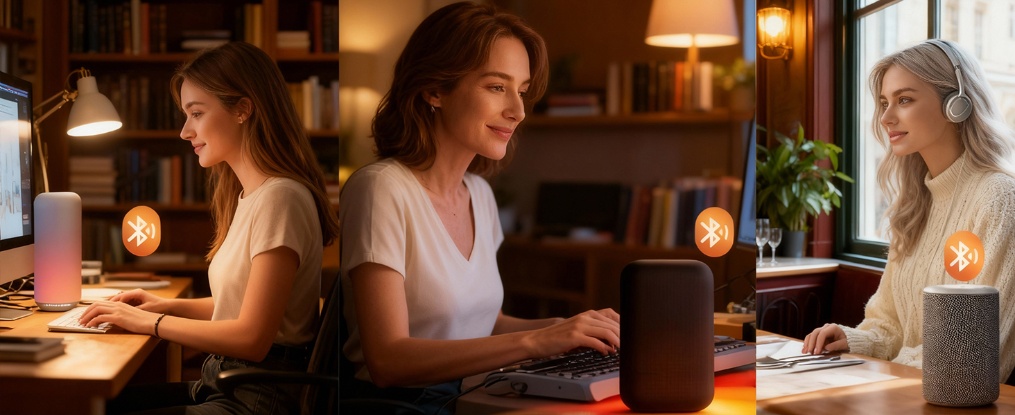 Plug&amp;amp;Play USB Bluetooth 6.0 Adapter for Desktop PC Pair BT Headphones/Speaker/Mouse/Keyboard/Printer