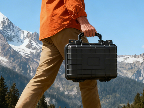 Water-proof Box, with Cush- Proof Sponge, IP67 Water Proof Grade