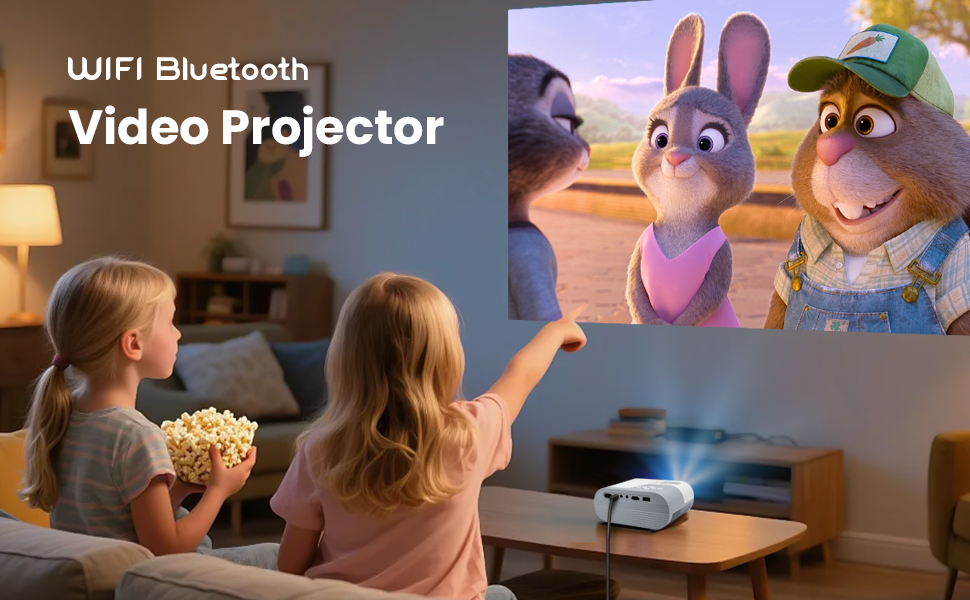 projector with wifi and bluetooth