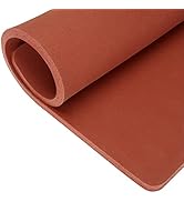 QTLCOHD 15x15 Inch Silicone Heat Press Pad Mat 0.3 Inch Thickest Red Easy Press Mat Replacement P...