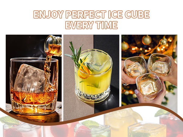 2 inch ice cube tray for whiskey