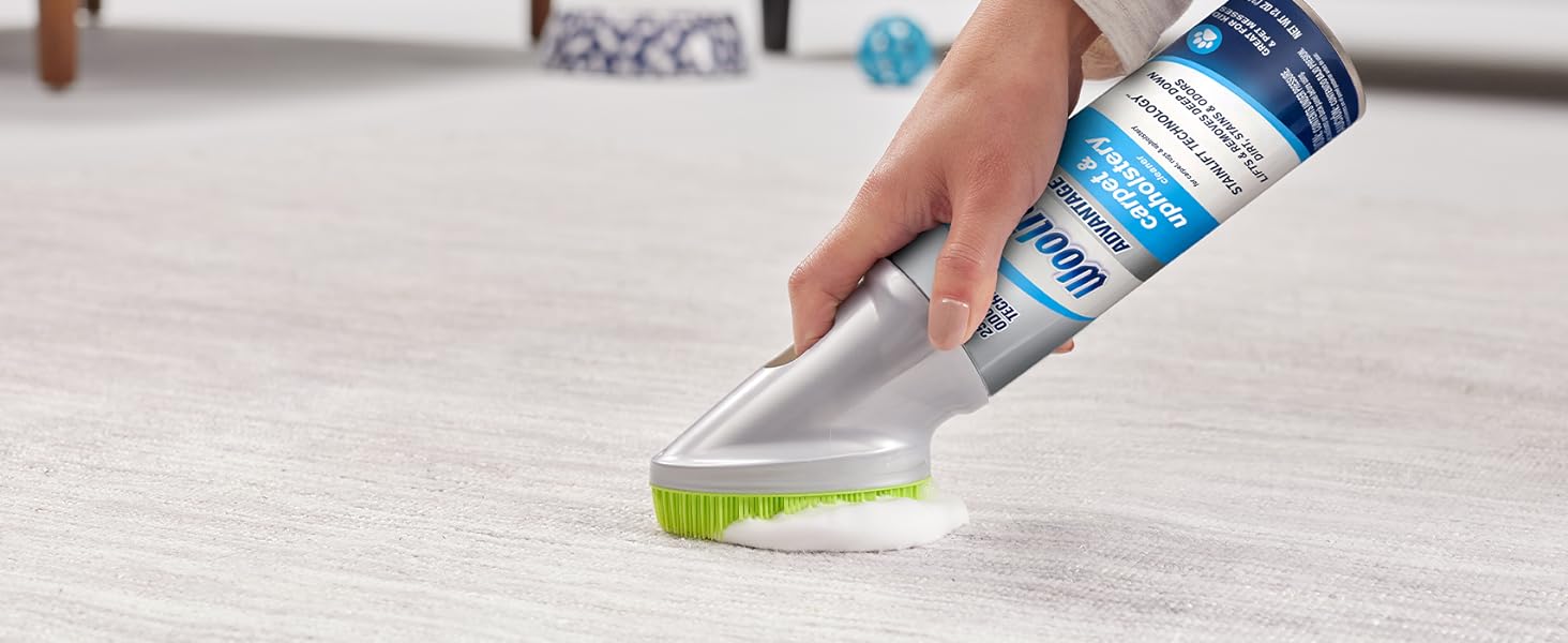 lift and remove stains and odors 