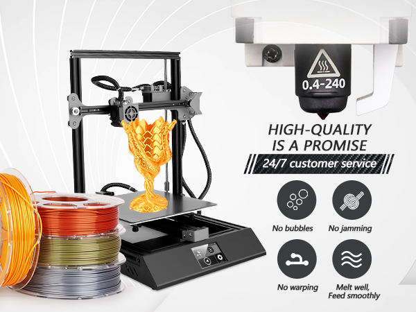 Silk PLA Filament 1.75mm 3D Printer filaments