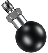 BRCOVAN 1'' Ball Adapter with M8 x 1.25 Threaded Post Compatible with RAM Mounts B Size 1 Inch Ba...