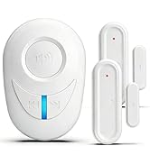 Door Chime, HENDUN Upgraded Wireless Door Alarm Opened, Magnetic Contact Sensor, 48 Chimes 5 Volu...