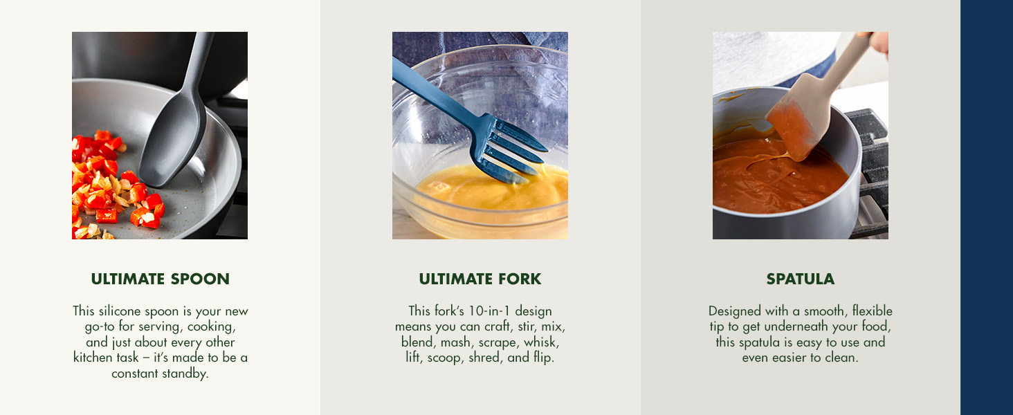 GreenPan, Ceramic Nonstick, PFAS-Free, Non-Toxic, Utensils, Accessories