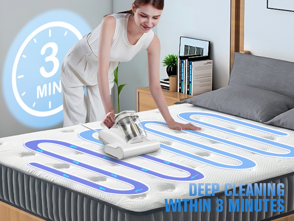 UV bed vacuum cleaner