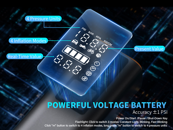 tire inflator portable air compressor