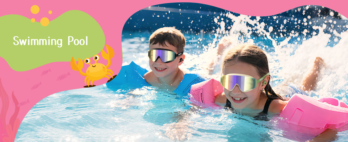 swim goggles kids pool water goggles