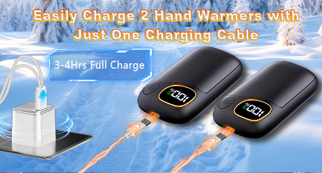 fast charging portable hand warmers