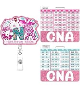 CNA Badge Reel Retractable with Buddy - Certified Nursing Assistant Badge Reel and CNA Badge Budd...