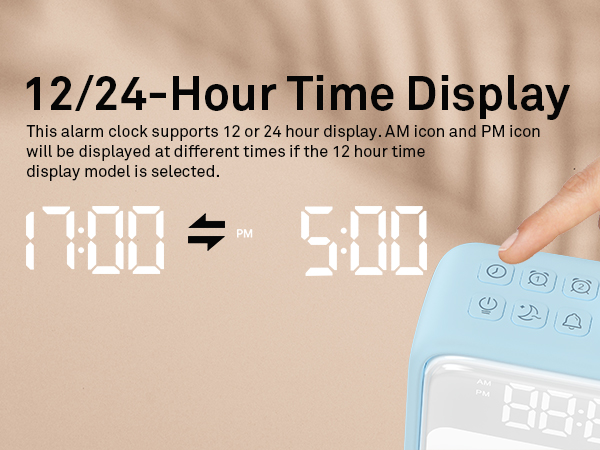12/24 Hour Time Display