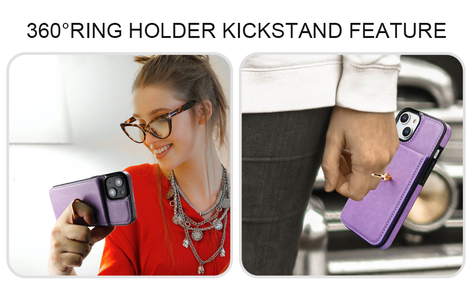 iphone 13/14 case with card holder