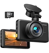 iZEEKER Dash Cam for Cars, 1080P Full HD Dash Camera, Dashcam with Night Vision, Car Camera with ...