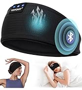 Sleep Headphones Headband Bluetooth 5.4, TOPOINT Sports Headband Earphones Sleeping Bluetooth Wir...