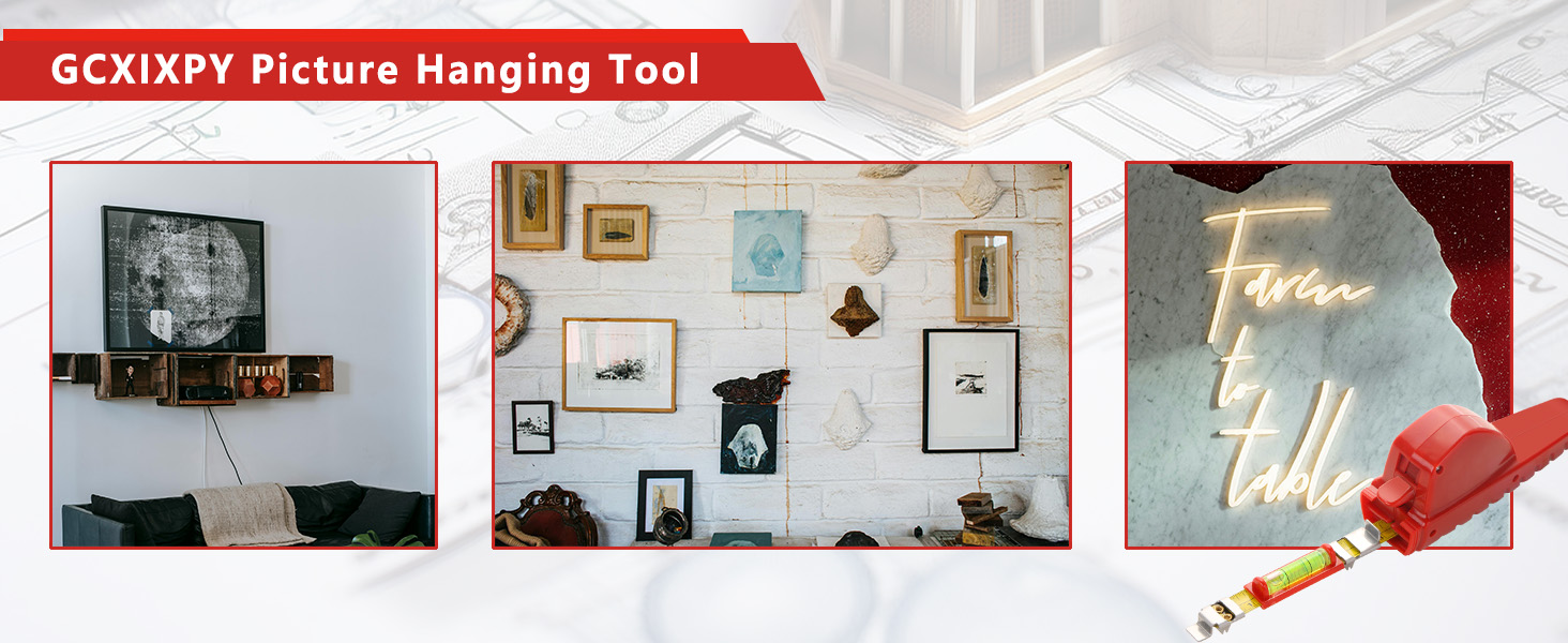 Picture Hanging Tool with Level