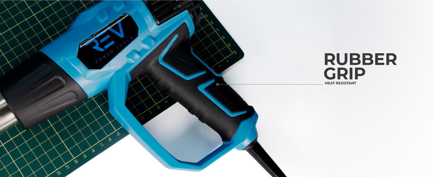 blaze turbo heat gun vvivid vinyl film auto rubber grip