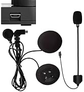 FreedConn Bluetooth Intercom Microphone [Upgrade 5-pin Headset] Speaker for KY pro TCOM-VB/TCOM-S...