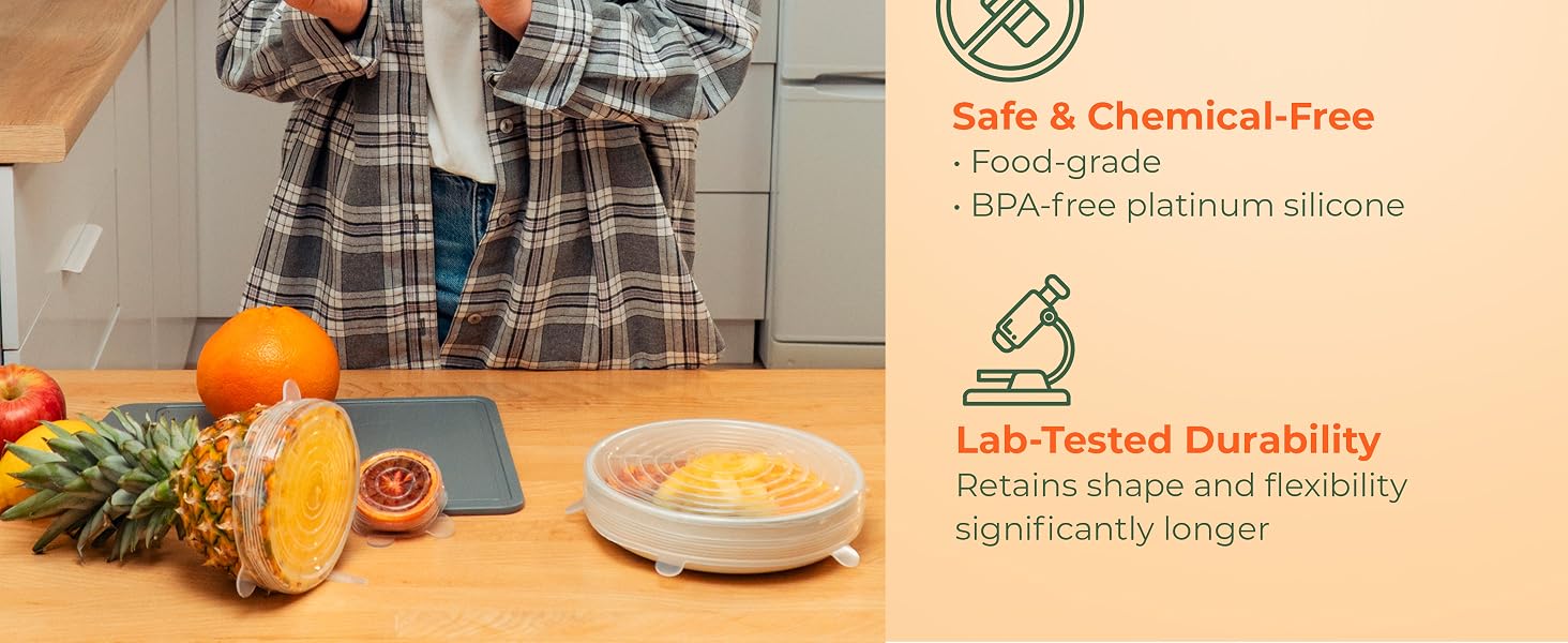 lids replacement safe food premium silicone