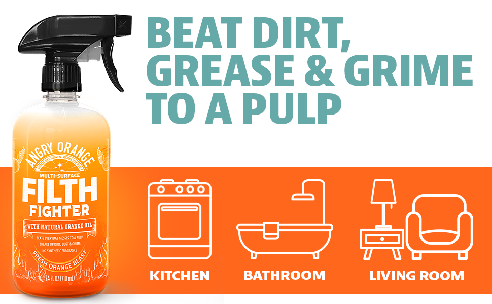 Beat dirt, grease &amp;amp; grime to a pulp
