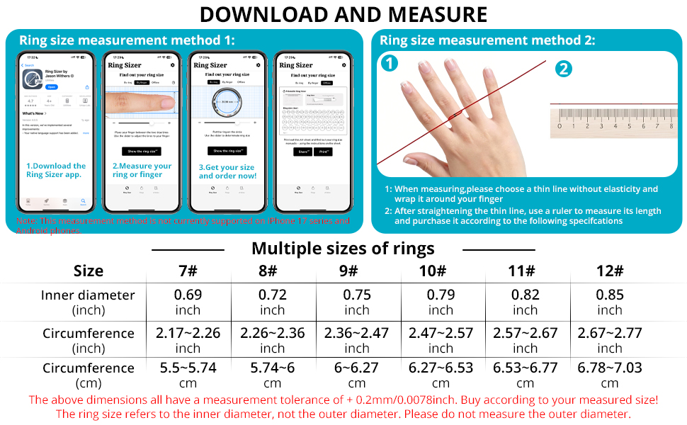 smart ring size