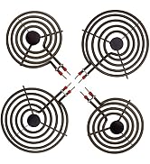 DERNORD Electric Range Burner Unit Set Replacement MP22YA for Ken-More Whirlpool May-tag Hardwick...