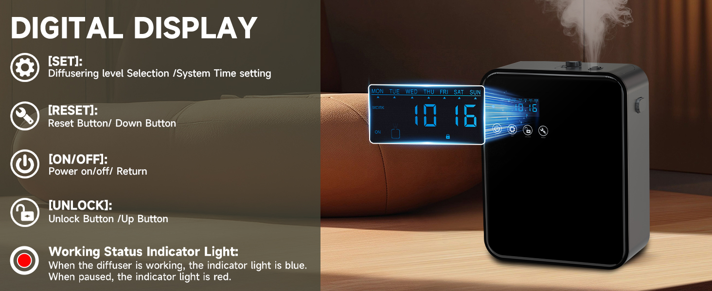 waterless essential oil diffuser