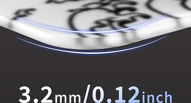 thick glass mousepad