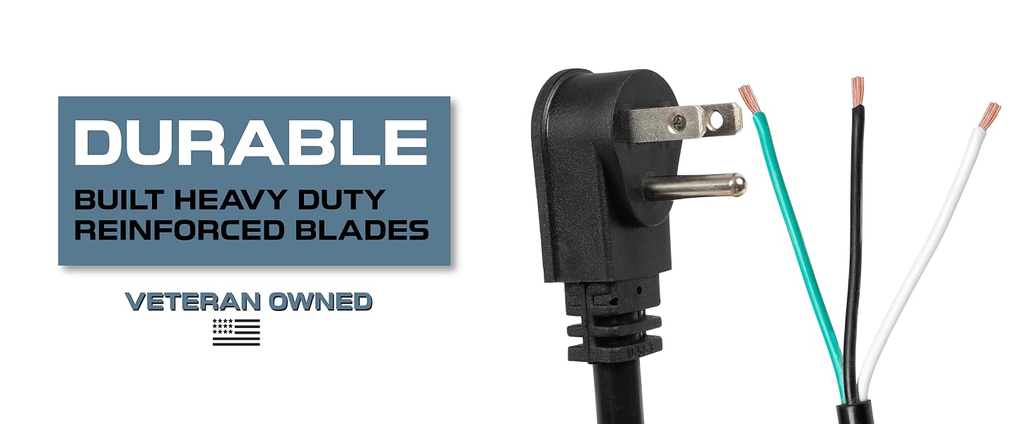 IFC 90 Degree Slim Plug Head Replacement Power Cord