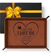 Valentines Day Love Gifts for Him, Valet Tray for Men Valentines Gifts, Valentines Day Mens Gifts...