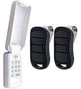 GK-R Keypad with 2 Pack G3T-R Remote, Fit for Genie and Overhead Garage Door Opener Since 1995, K...