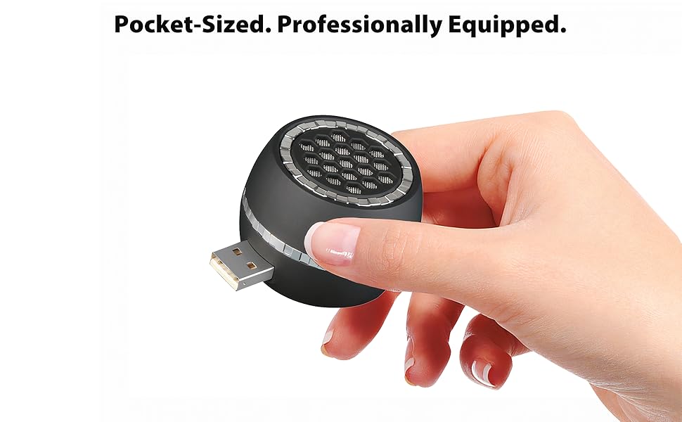 Pociet Sized and professinally equipped USB and Bluetooth
