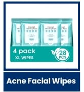 acne facial wipes