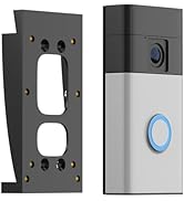 Ring Vinyl Siding Mount for Ring Battery doorbell (2nd Gen 2020/2024 Release)/1/2/3/3 Plus/4, Adj...