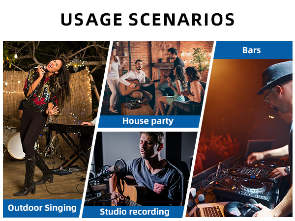 Multi-occasion use, suitable for churches, karaoke, parties, performances