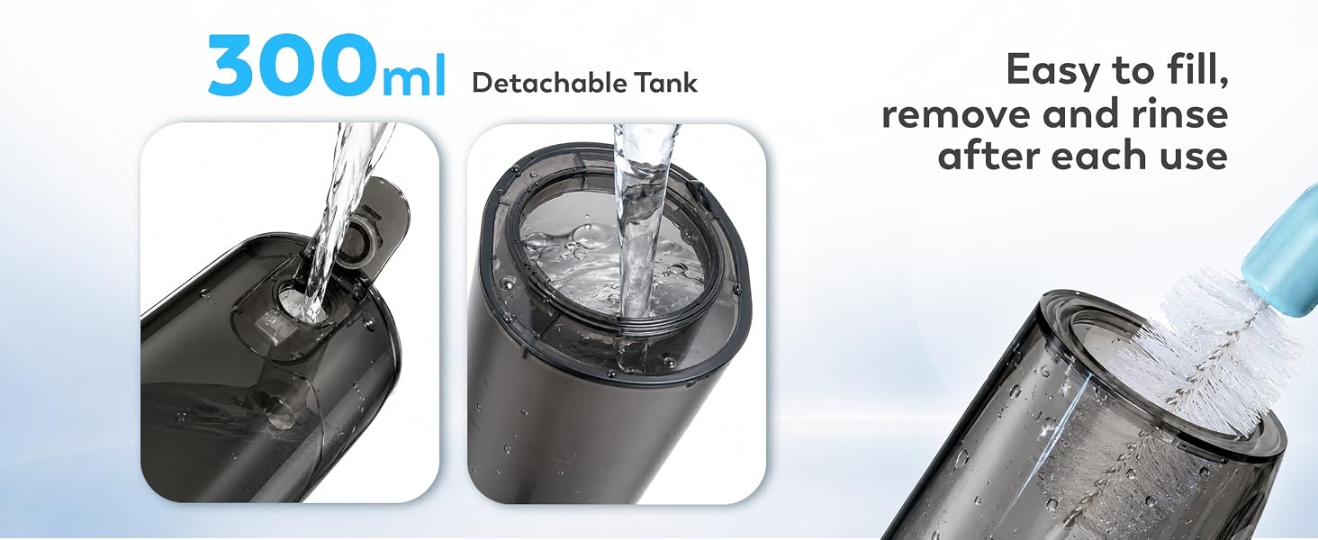 portable dental irrigator rechargeable oral cleaner