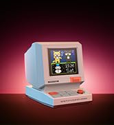 Divoom MiniToo Retro PC-Style Computer Speaker, Smart Pixel Screen with DIY Faces, Bluetooth &amp; US...