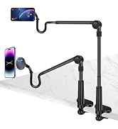 REYGEAK for Magsafe Phone Holder,Flexible Gooseneck Mount Clamp,Adjustable Phone Stand Mount,Long...