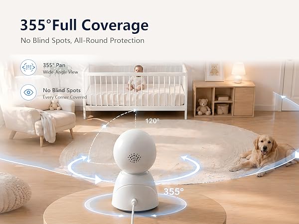 baby monitor with camera and audio