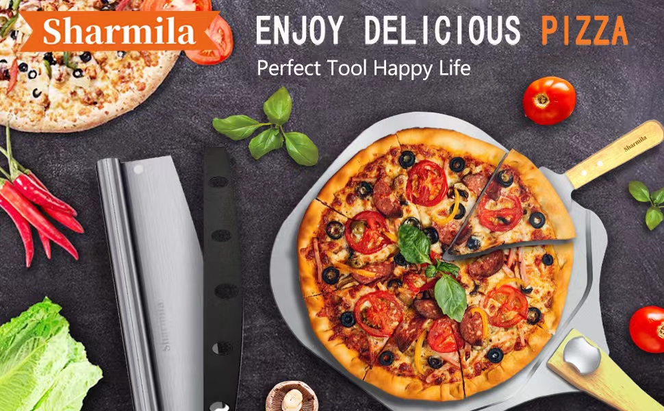 pizza peel,pizza cutter,12 inch pizza peel,perforated pizza peel,pizza spatula ,pizza spatula paddle