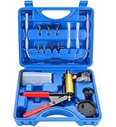 NYXOVA 2 in 1 Handheld Vacuum Pump Brake Bleeder Kit for Motorcycle, 16 pcs Brake Fluid Bleeder O...
