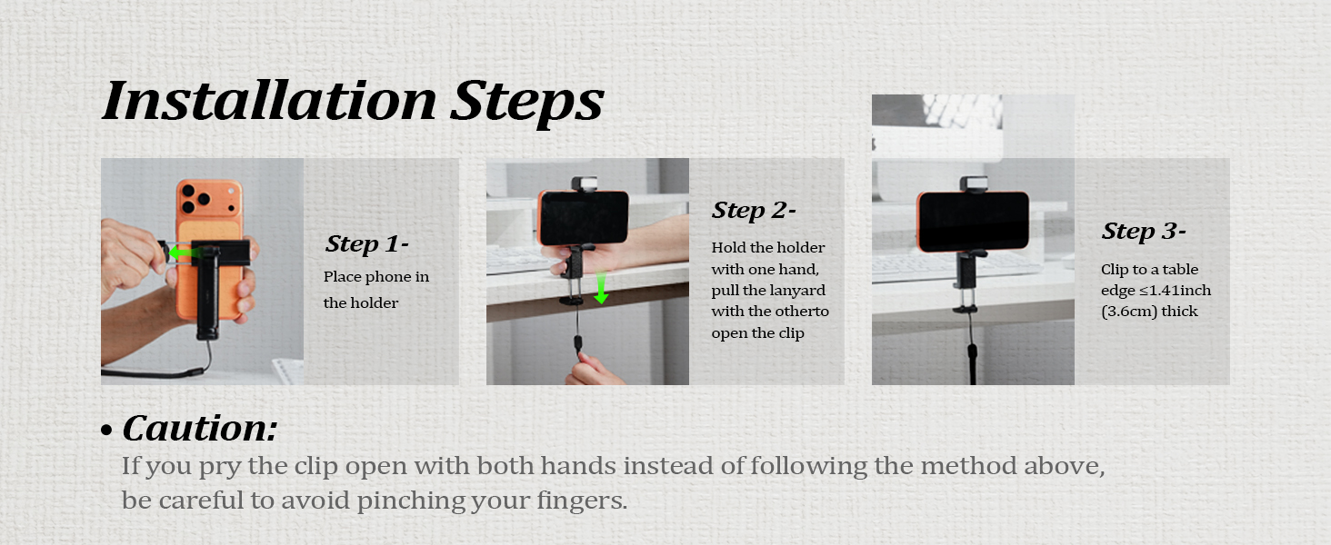 airplane phone holder