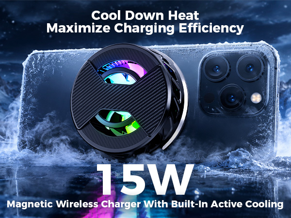 15W Magnetic Wireless Charger
