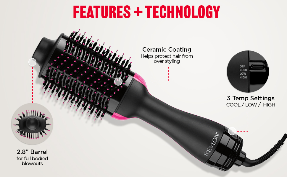 Revlon Blow Dry Brush Volumizer Fan-Favorite