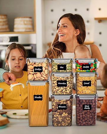 plastic food storage containers with lids