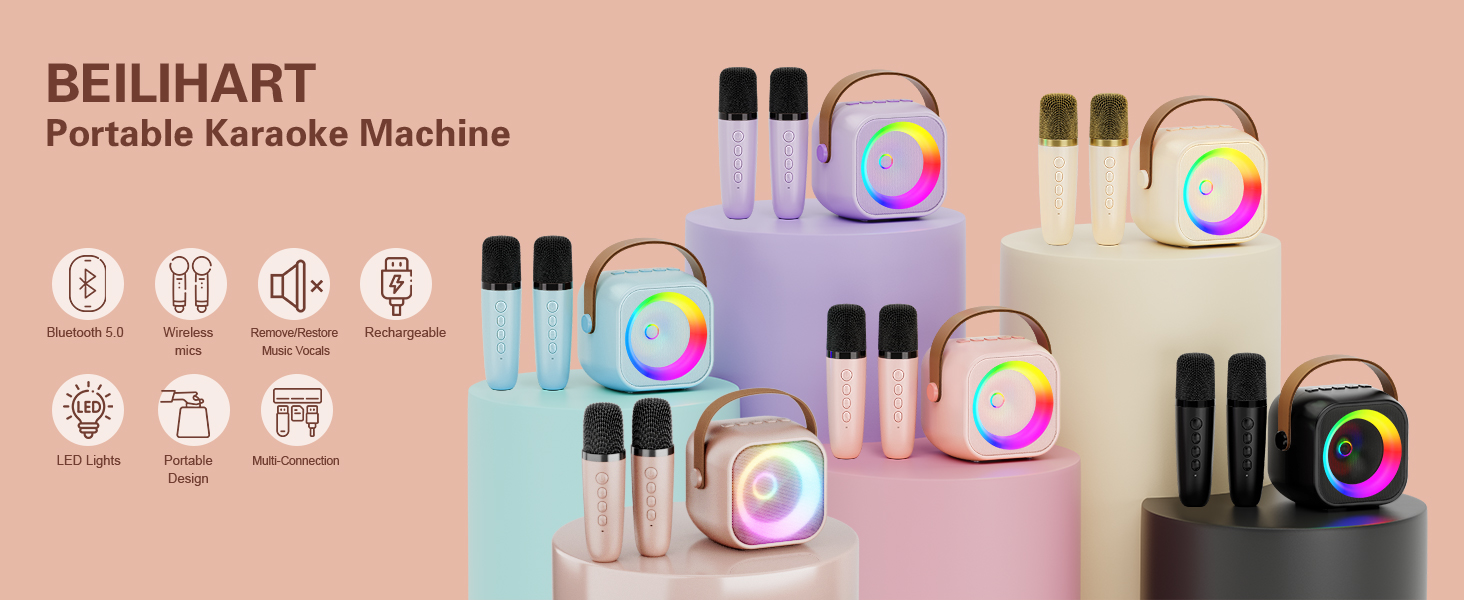 Karaoke Machine for Kids Adults