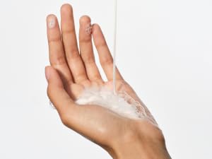 Native bodywash shown in hand, highlighting its rich nature and gentle formula