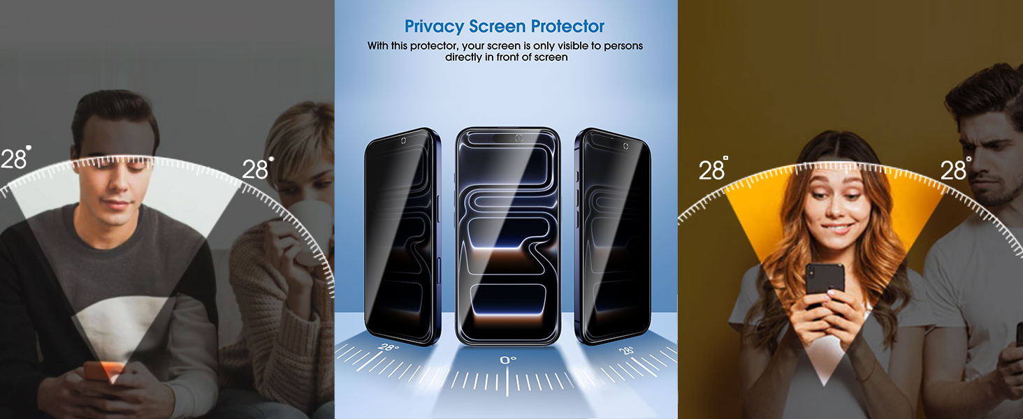 iphone 17 pro max privacy screen protector