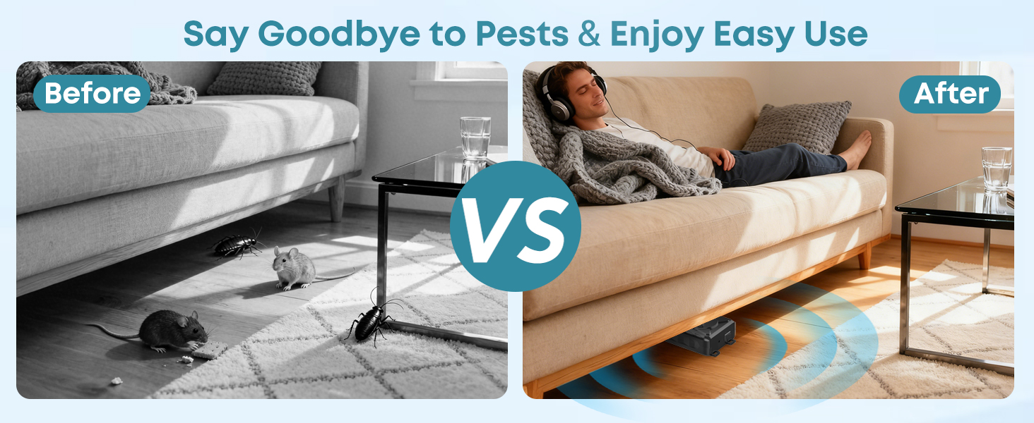 Ultrasonic Pest &amp;amp; Rodent Mouse Repellent