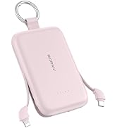 RORRY Portable Charger, 10000mAh PD 30W Fast Charging Portable Charger Power Bank with Built-in C...
